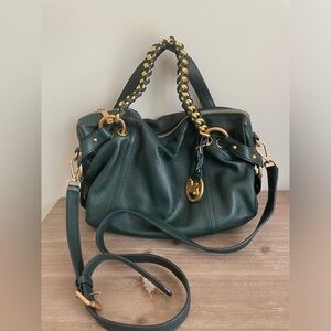 Michael Kors Tristan 2-Way Bag Green - Never Used!